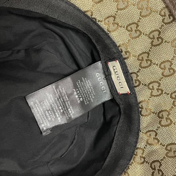 Gucci GG Monogram with web canvas fisherman hat - Picture 5 of 5